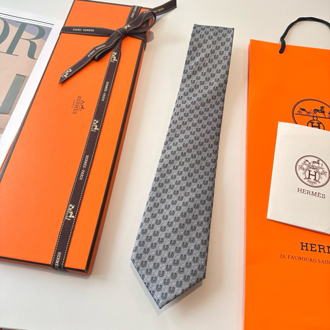 Hermes Silk Ties-18